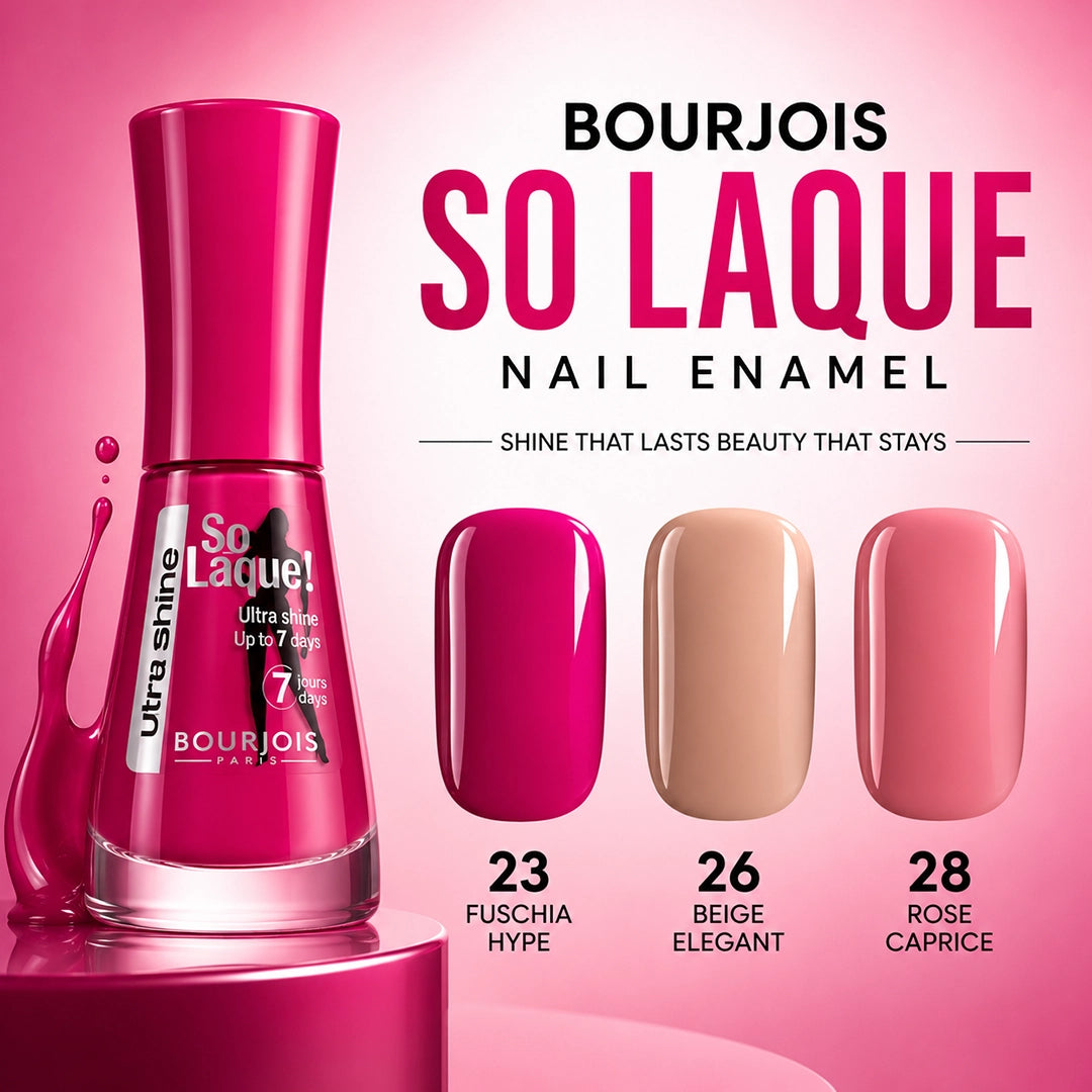 BOURJOIS SO LAQUE NAIL ENAMEL