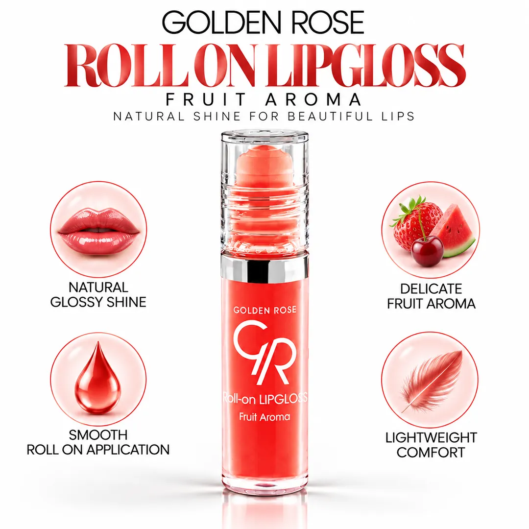 GOLDEN ROSE LIPGLOSS ROLL ON 05