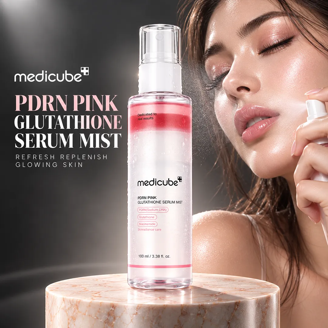 MEDICUBE PDRN PINK GLUTATHIONE SERUM MIST 100ML