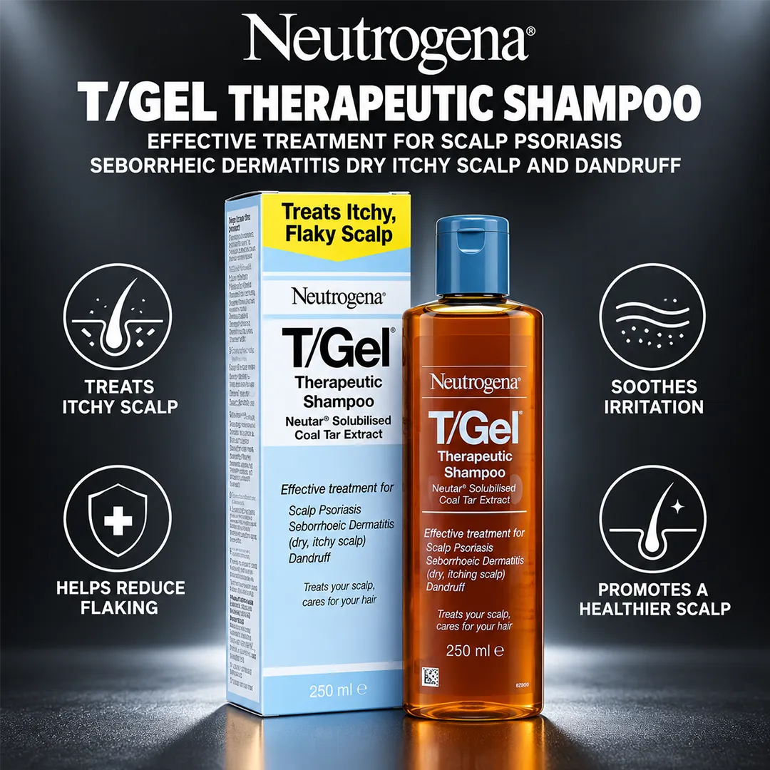 NEUTROGENA T GEL THERAPEUTIC SHAMPOO 250ML