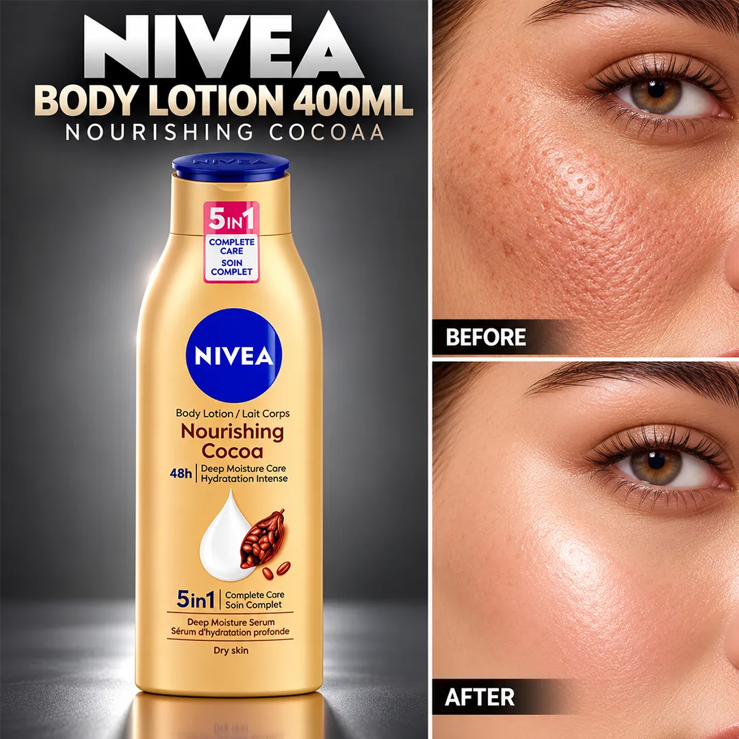 NIVEA BODY LOTION 400ML NOURISHING COCOAA