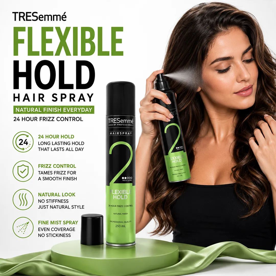 TRESEMME HAIR SPRAY 250ML 2 HOLD FLEXIBLE HOLD