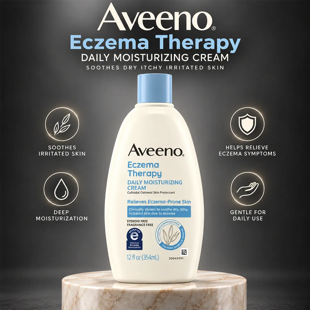 AVEENO CREAM 354ML DAILY MOISTURISING ECZEMA THERAPY