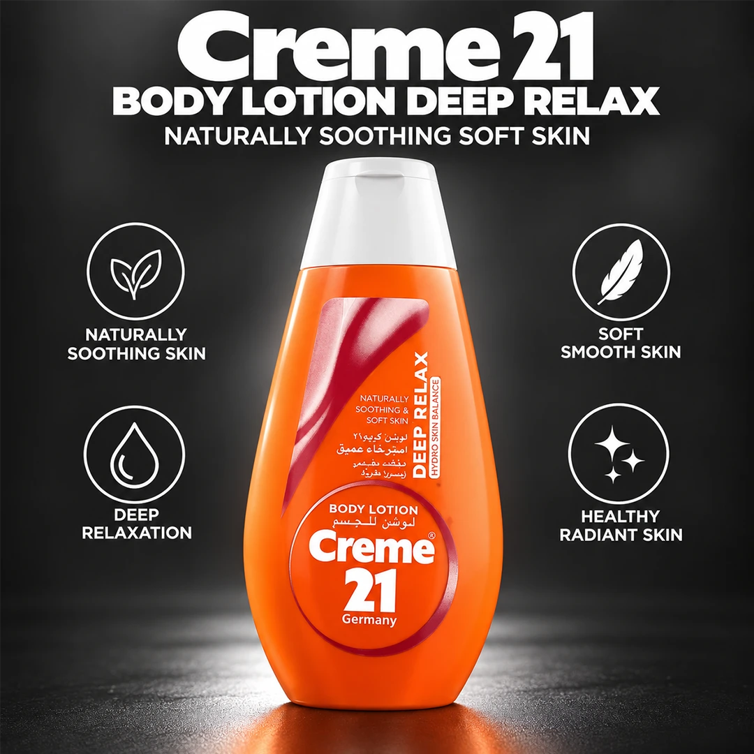 CREME 21 BODY LOTION 250ML DEEP RELAX.