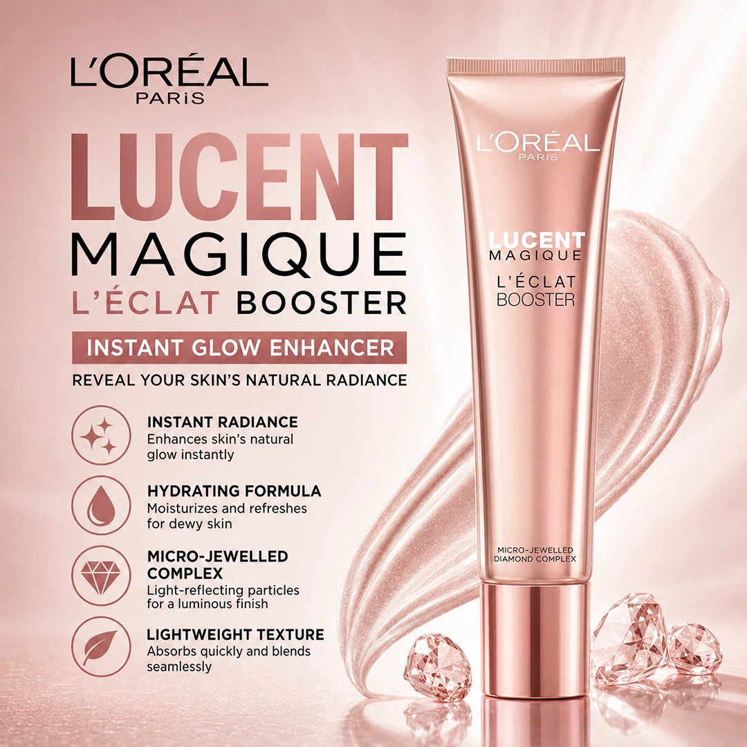 LOREAL LUCENT MAGIQUE BOOSTER ROSE (1595)
