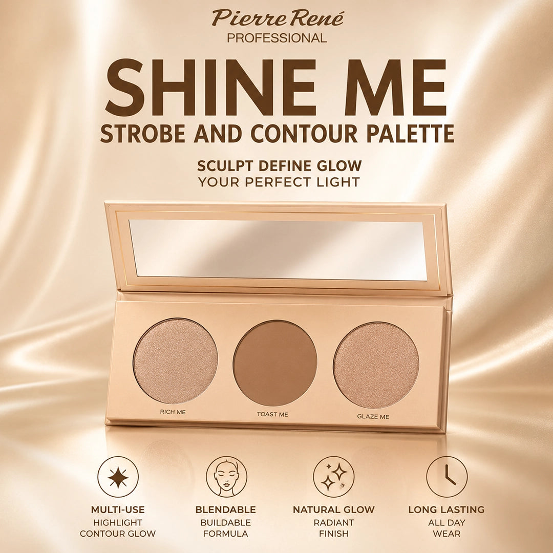 PIERRE RENE SHINE ME STORBE AND CONTOUR PALETTE