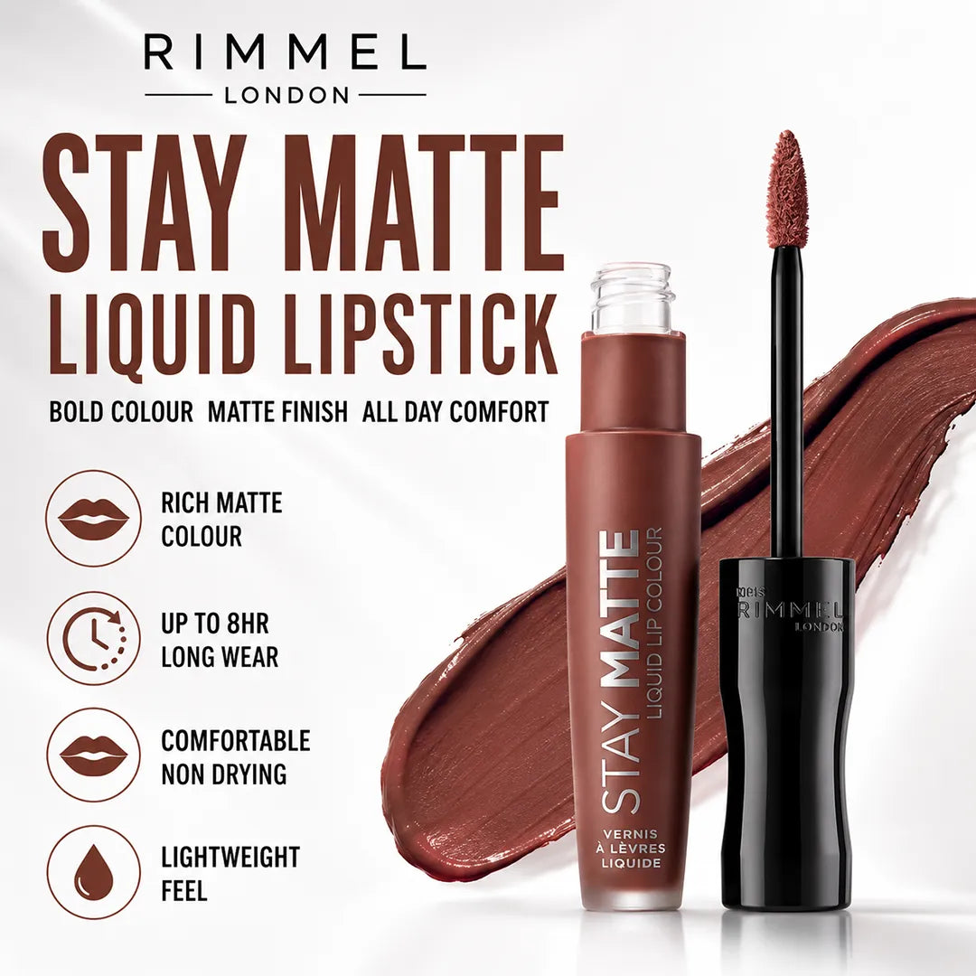 RIMMEL LIPSTICK STAY MATTE LIQUID