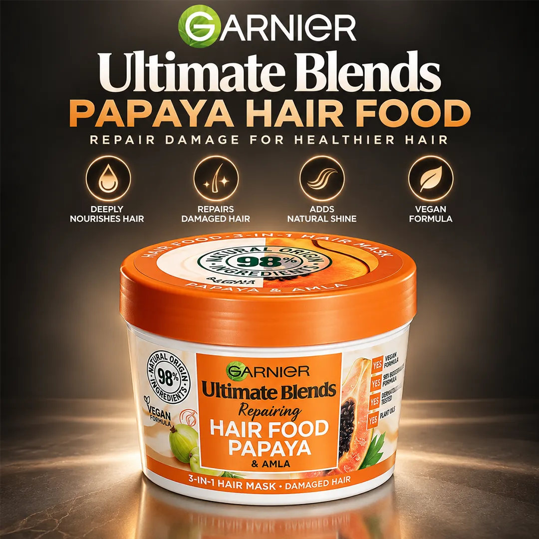 ULTIMATE BLENDS HAIR MASK 390ML PAPAYA AND AMLA