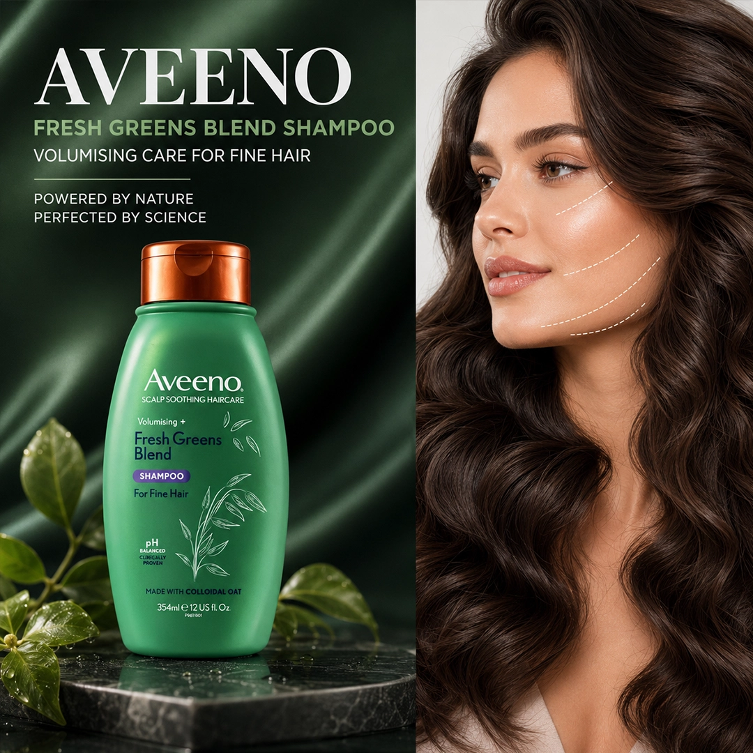 AVEENO SHAMPOO 354ML FRESH GREEN BLEND