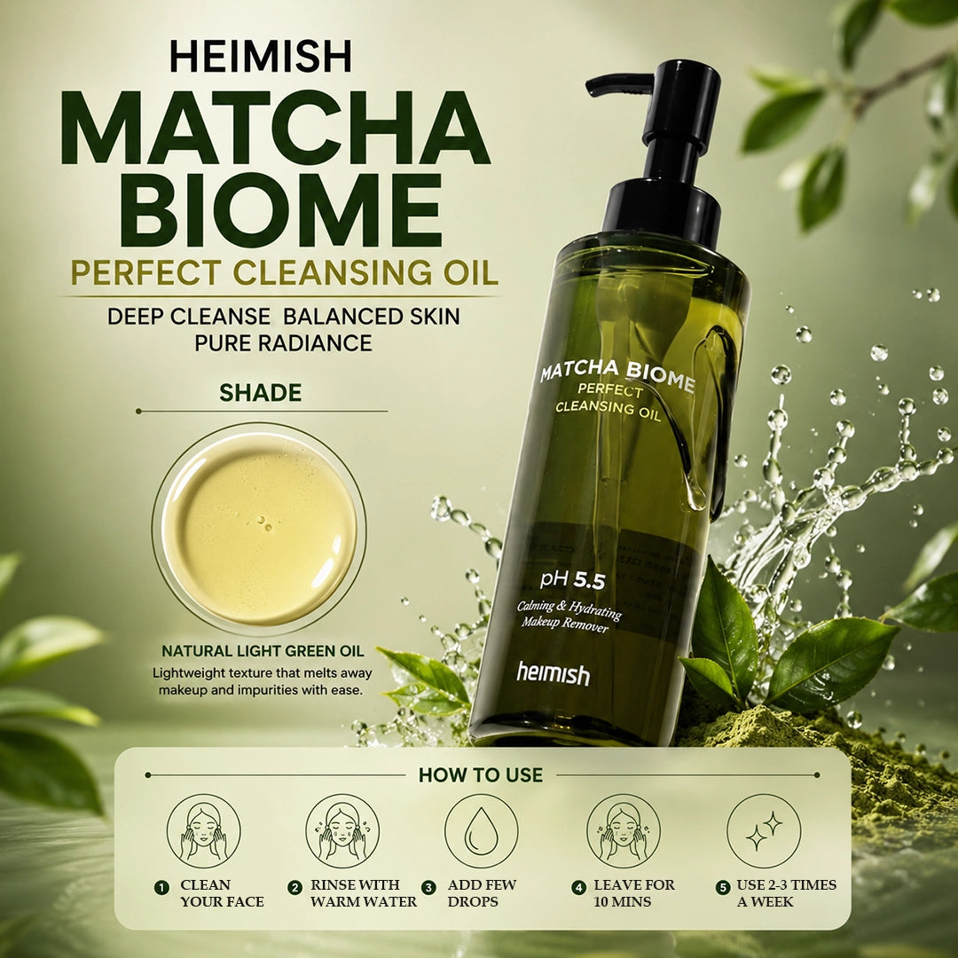 CAILYN HEIMISH MATCHA BIOME PERFECT CLEANSING OIL(150ML)