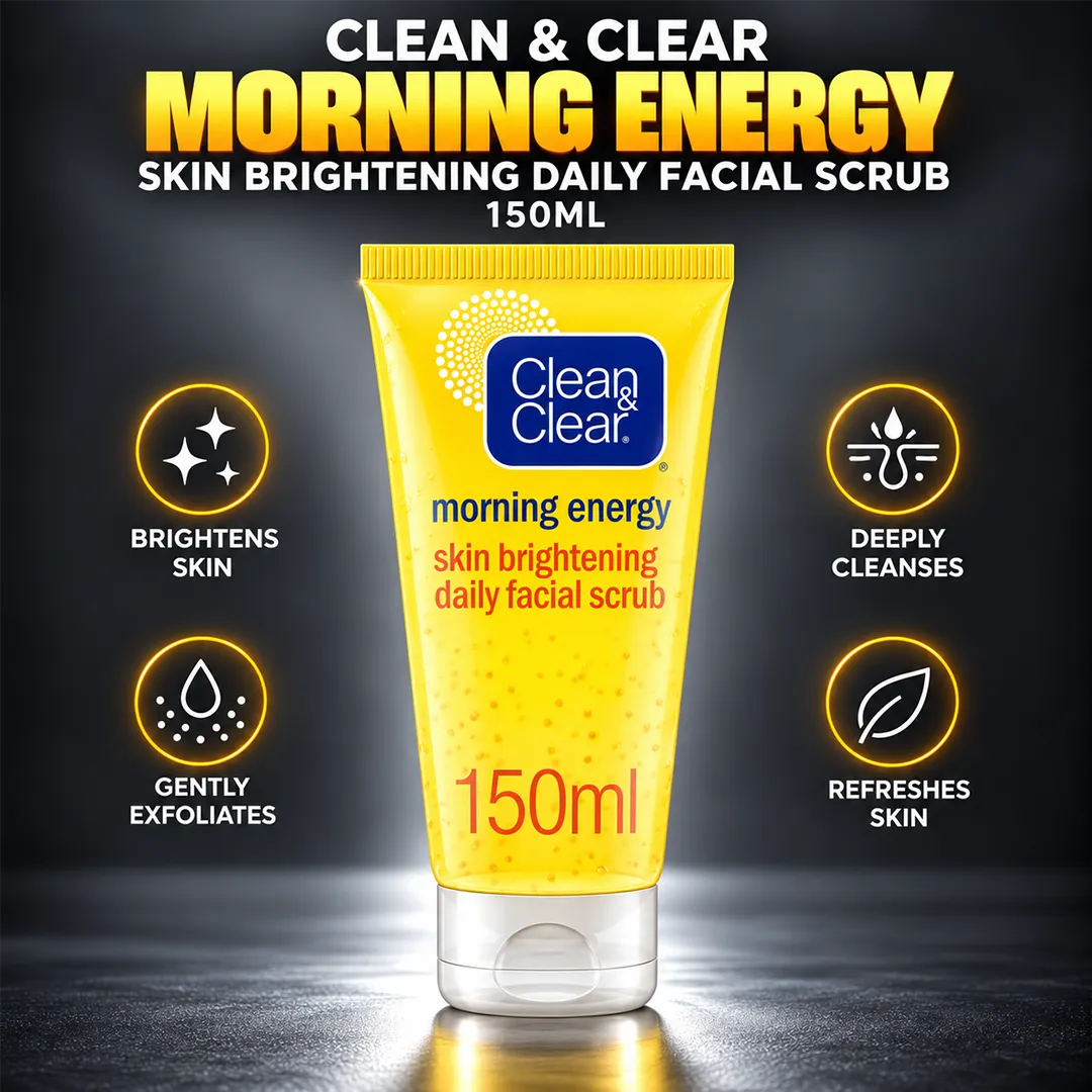 CLEAN CLEAR BRIGHTENING FACIAL SCRUB 150ML