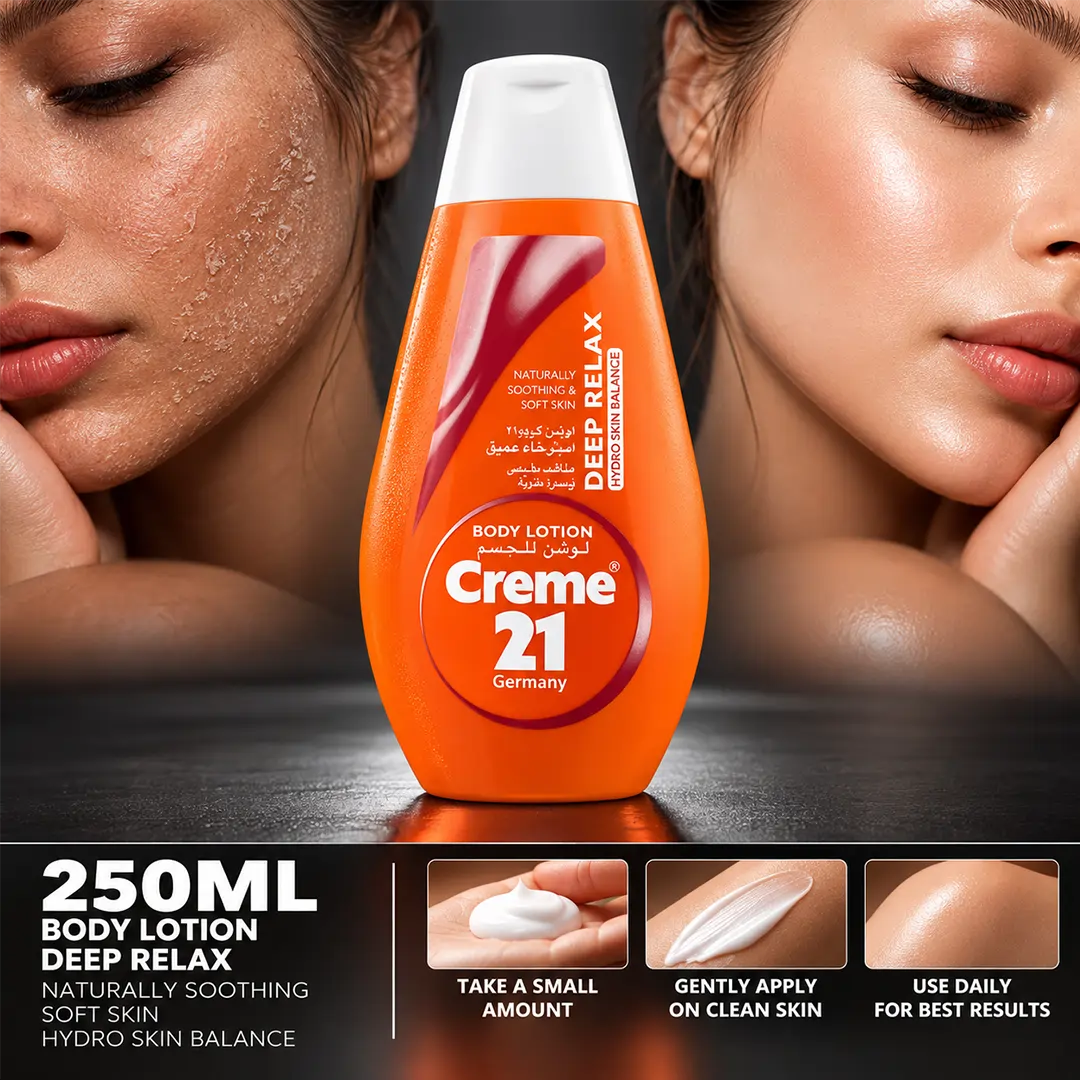 CREME 21 BODY LOTION 250ML DEEP RELAX.