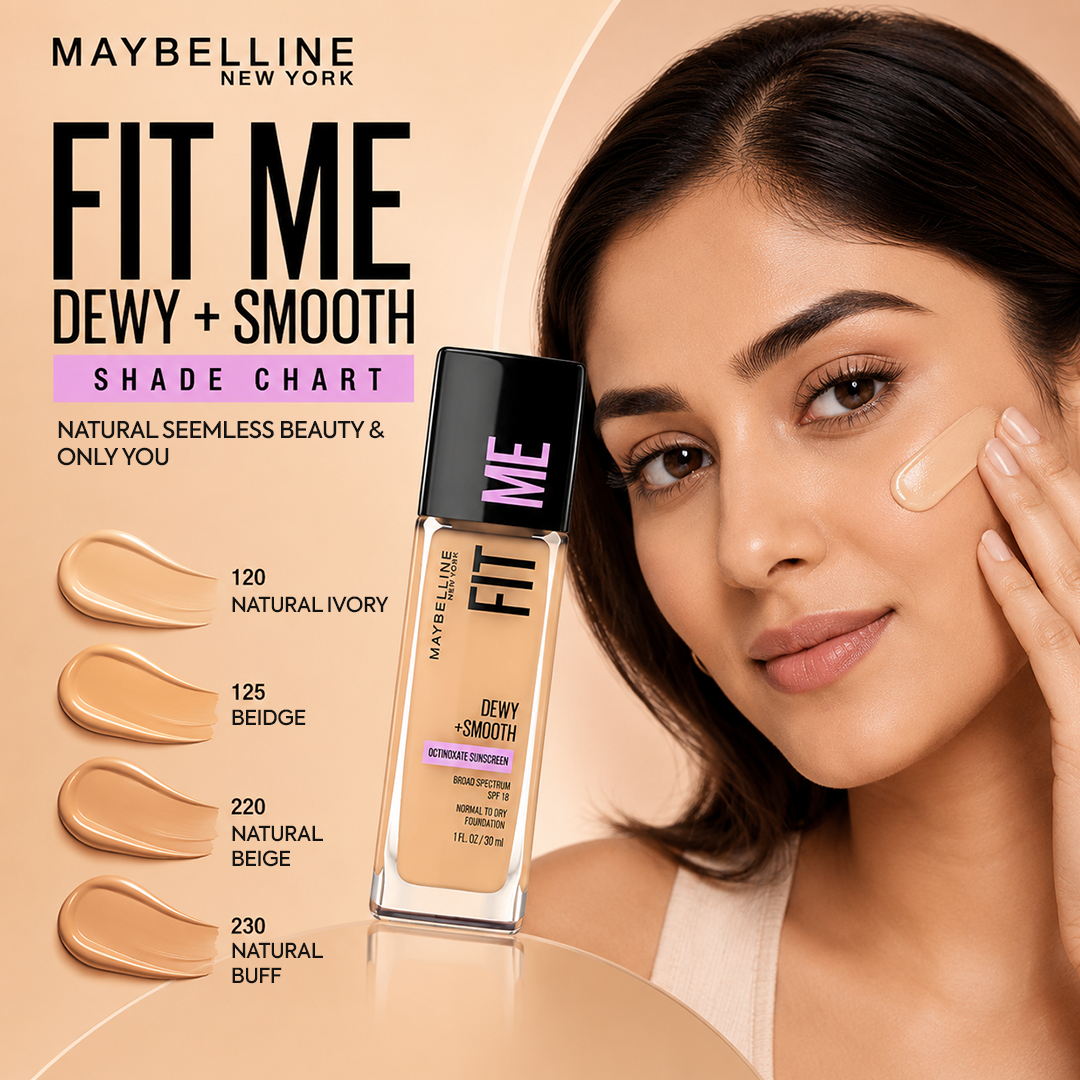 MAYBELLINE FIT ME FOUNDATION DEWY SMOOTH