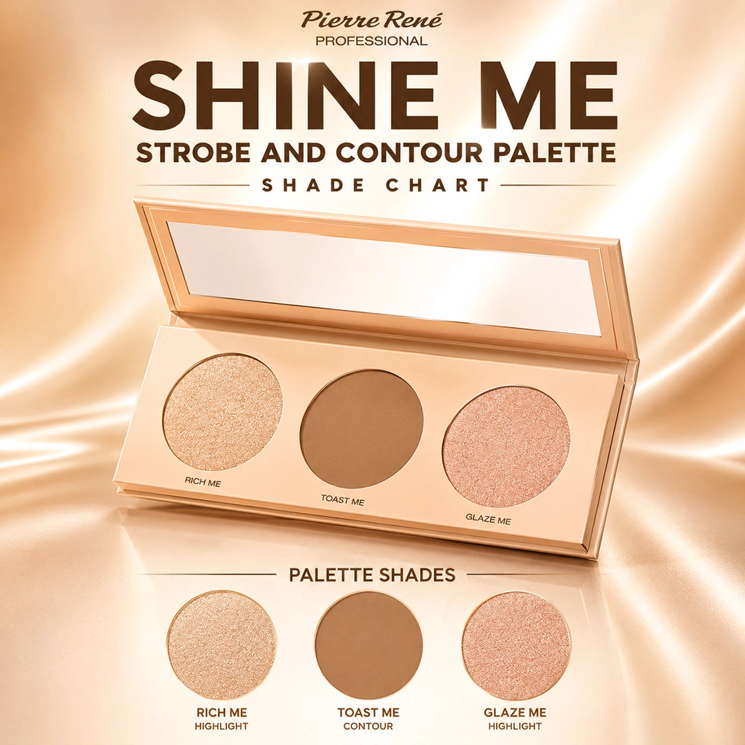 PIERRE RENE SHINE ME STORBE AND CONTOUR PALETTE