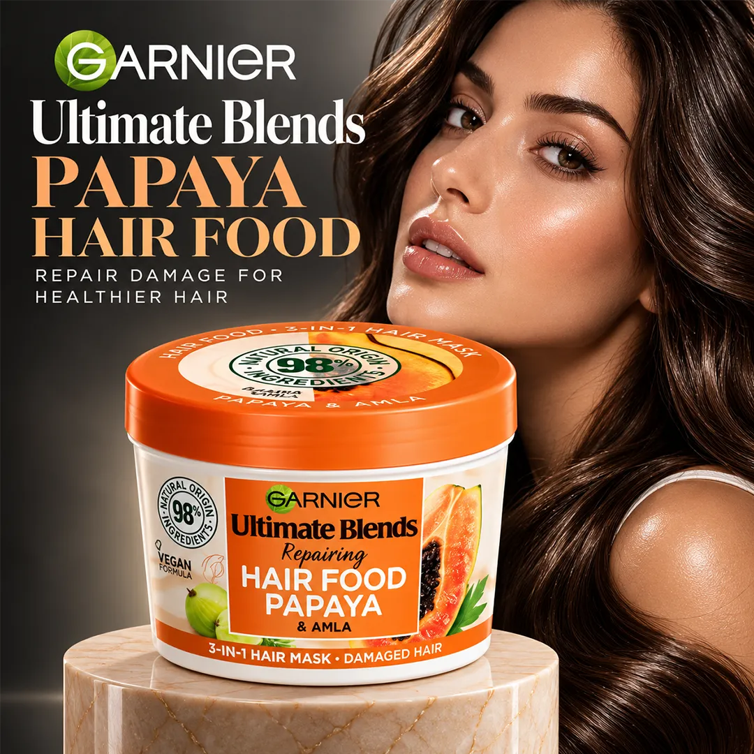 ULTIMATE BLENDS HAIR MASK 390ML PAPAYA AND AMLA