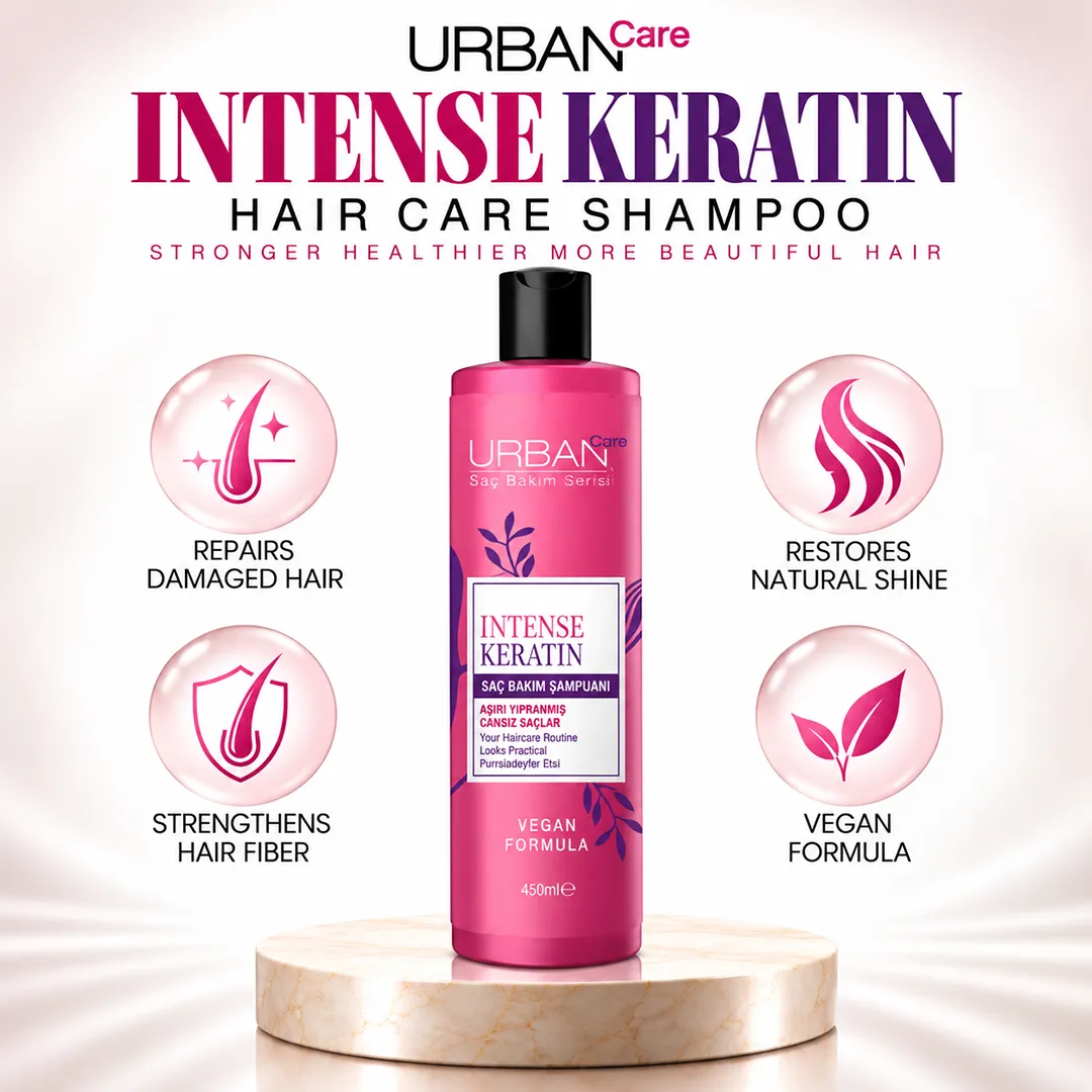 URBAN CARE HAIR CARE INTENSE KERATIN 450ML