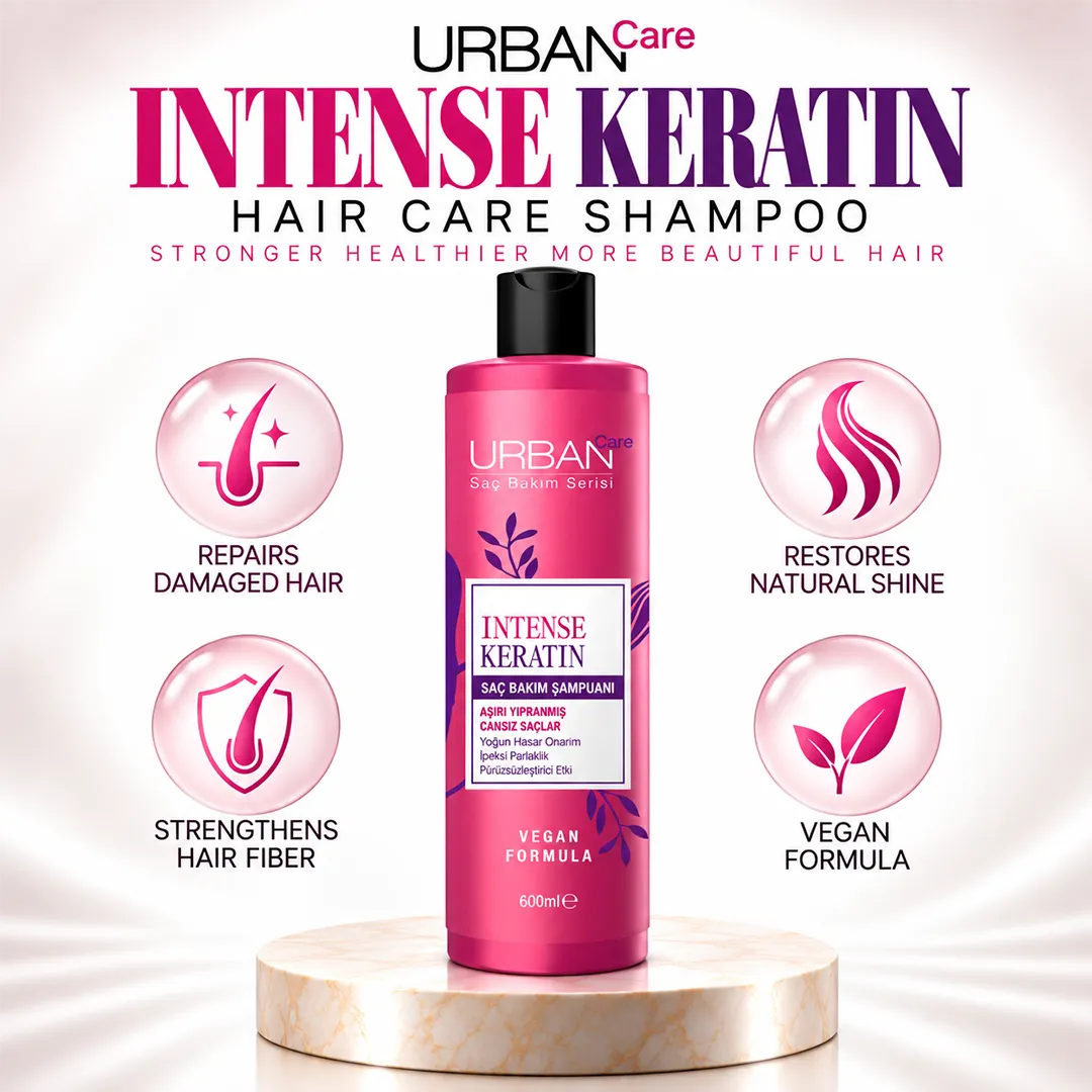 URBAN CARE HAIR CARE INTENSE KERATIN 600ML