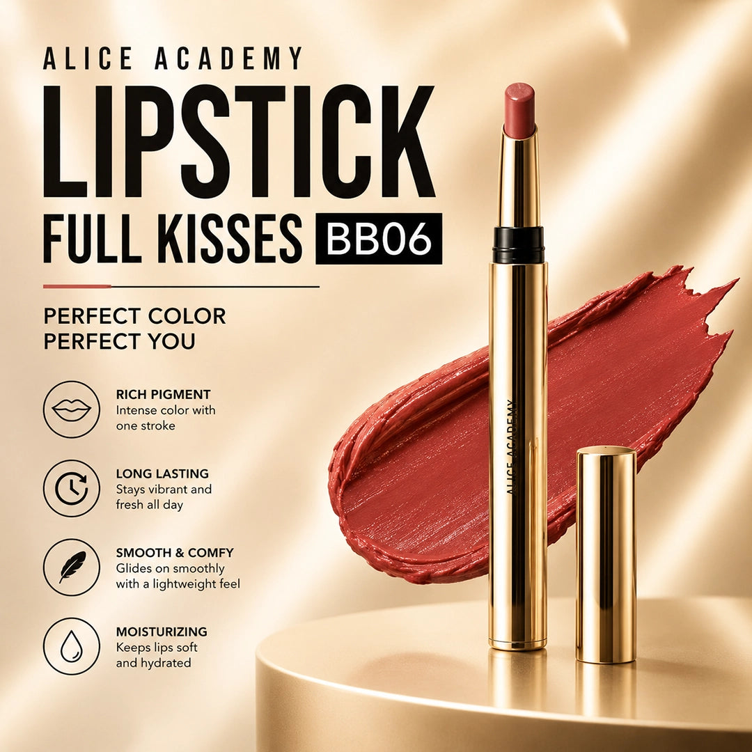 ALICE ACADEMY LIPSTICK FULL KISSES BB06