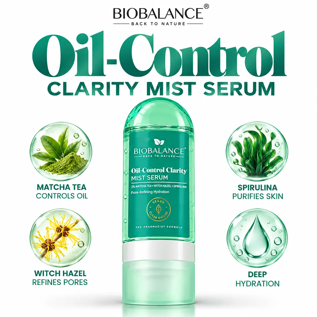 BIO BALANCE OIL CONTROL CLARITY MIST SERUM 80ML