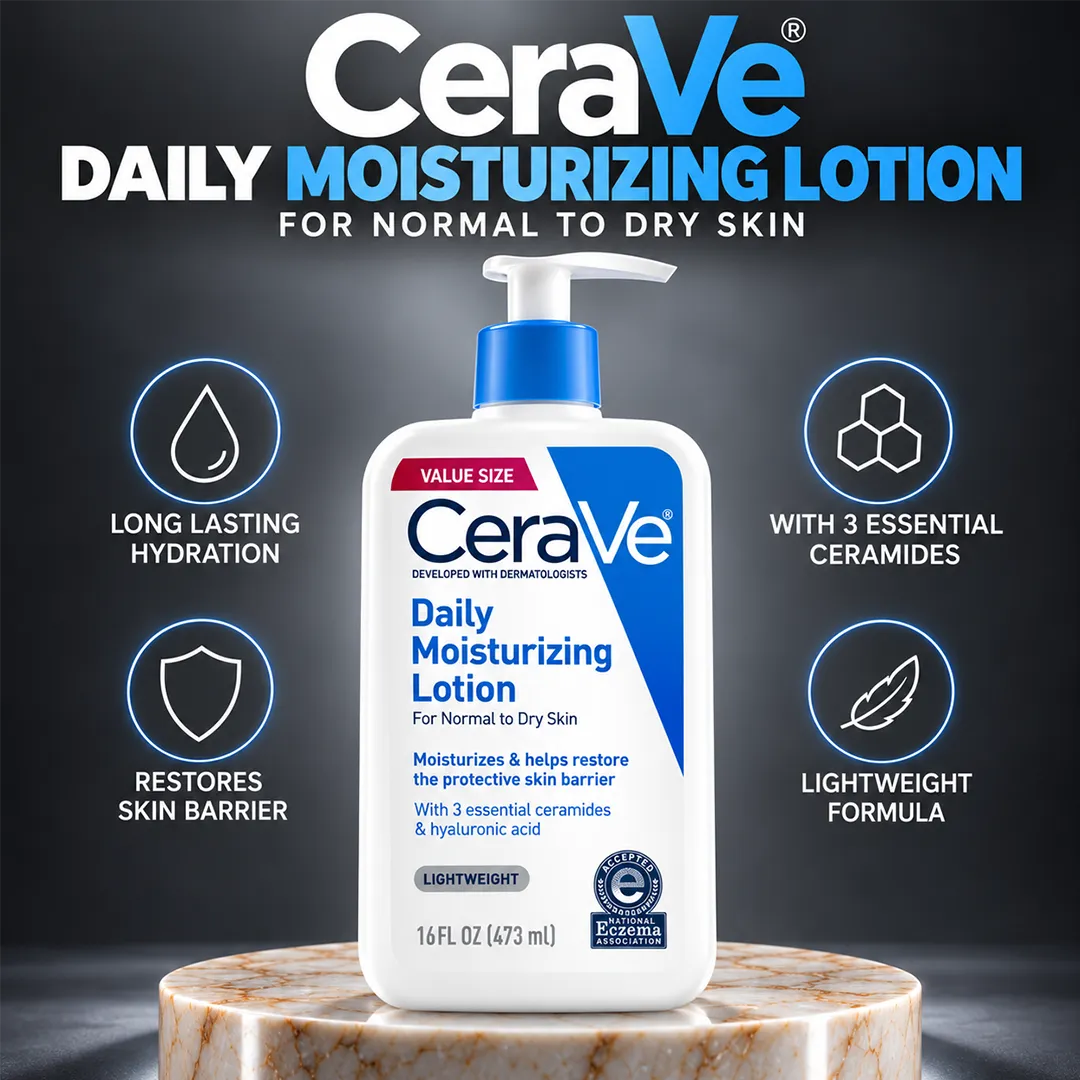 CERAVE DAILY MOISTURIZING LOTION 473ML