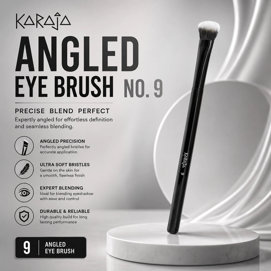 KARAJA ANGLED EYE BRUSH NO.9