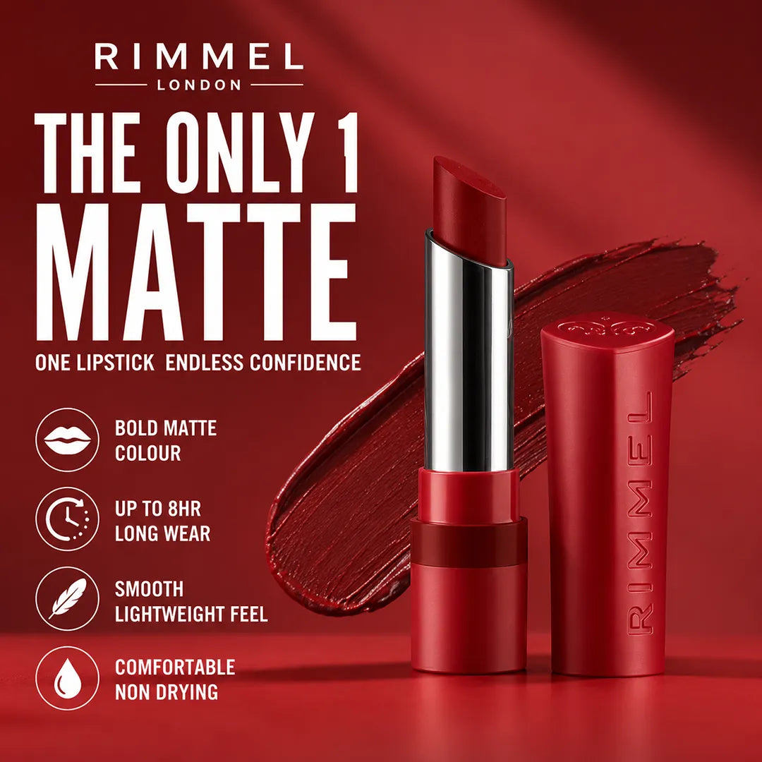 RIMMEL LIPSTICK THE ONLY 1 MATTE