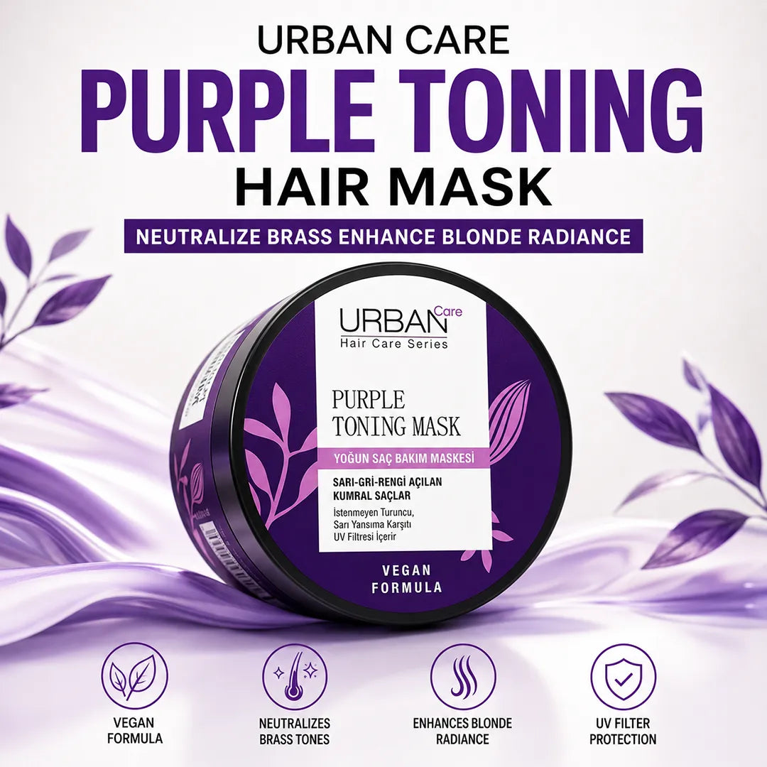 URBAN CARE PURPLE TONING HAIR MASK 230ML