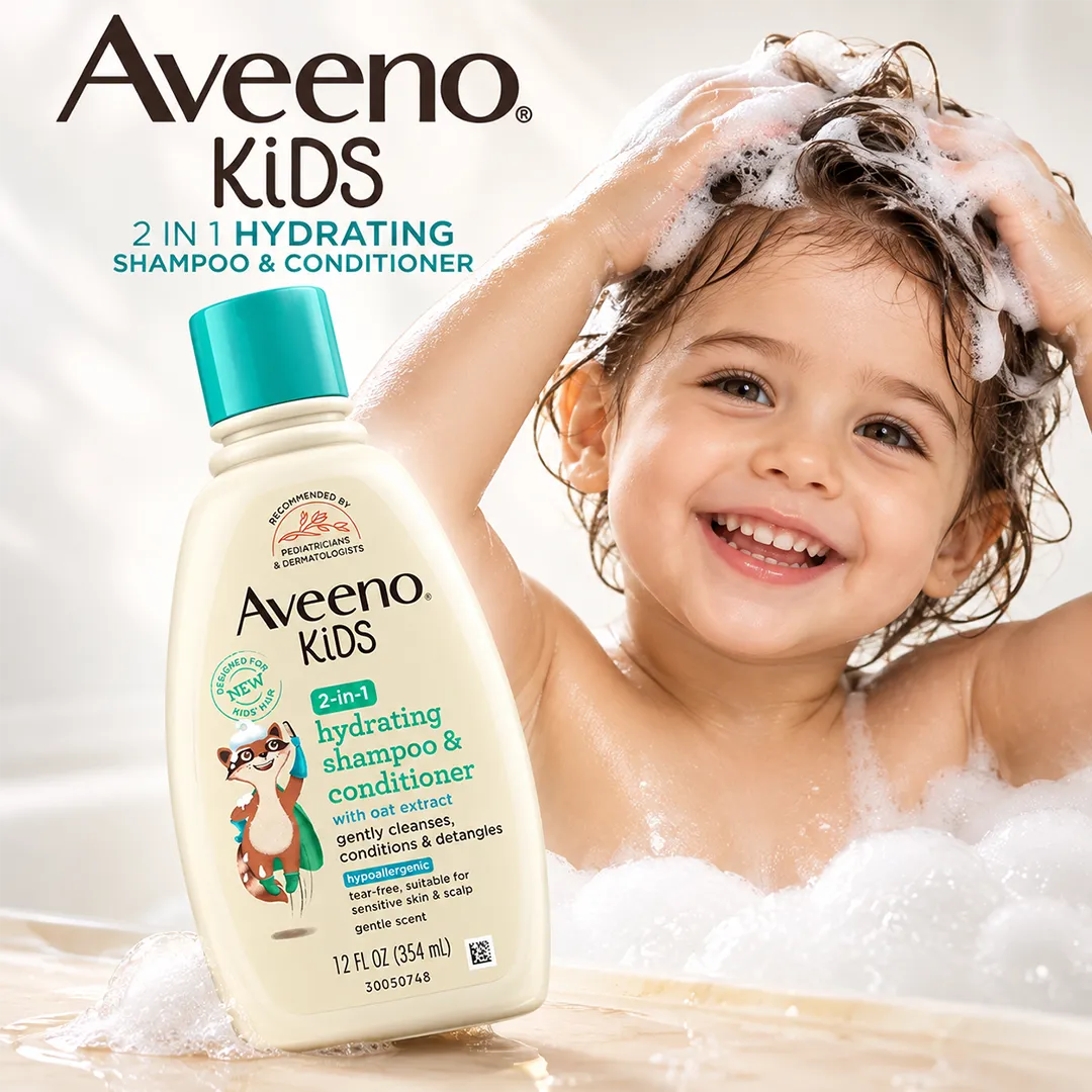AVEENO KIDS 2IN1 HYDRATING SHAMPOO COND 354ML