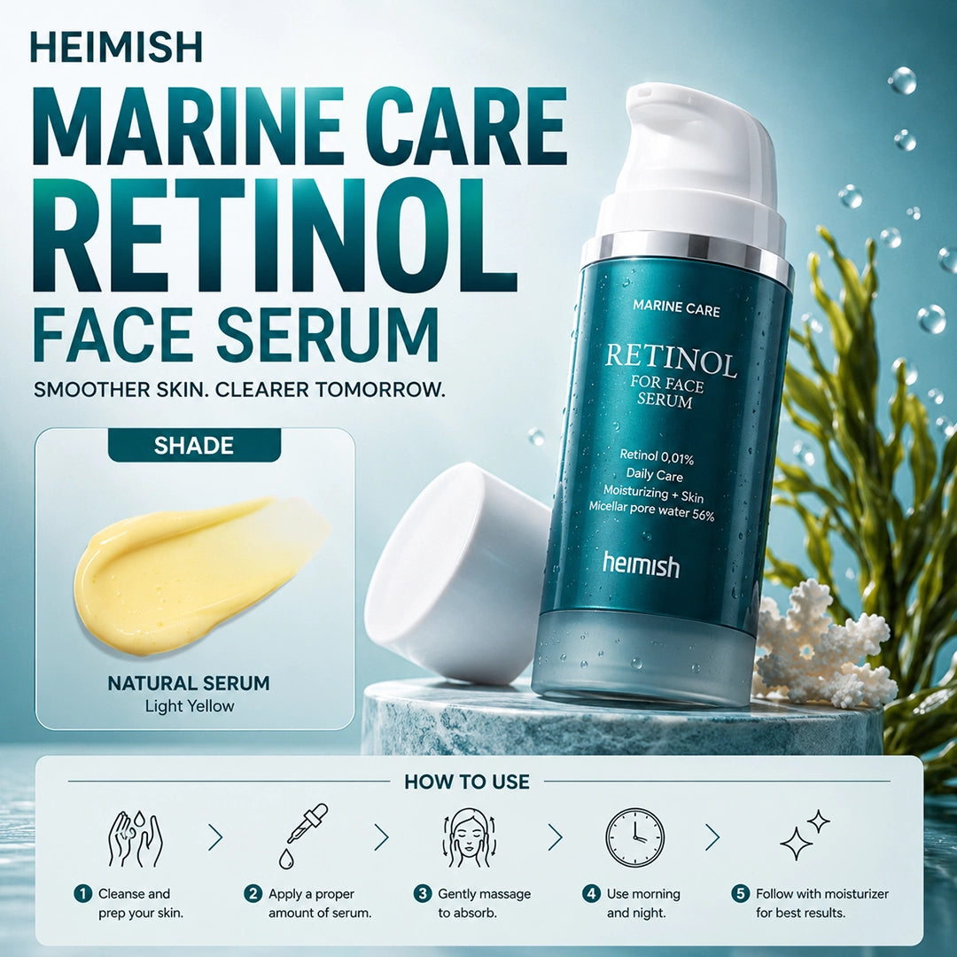CAILYN HEIMISH MARINE CARE RETINOL FACE SERUM (50ML)