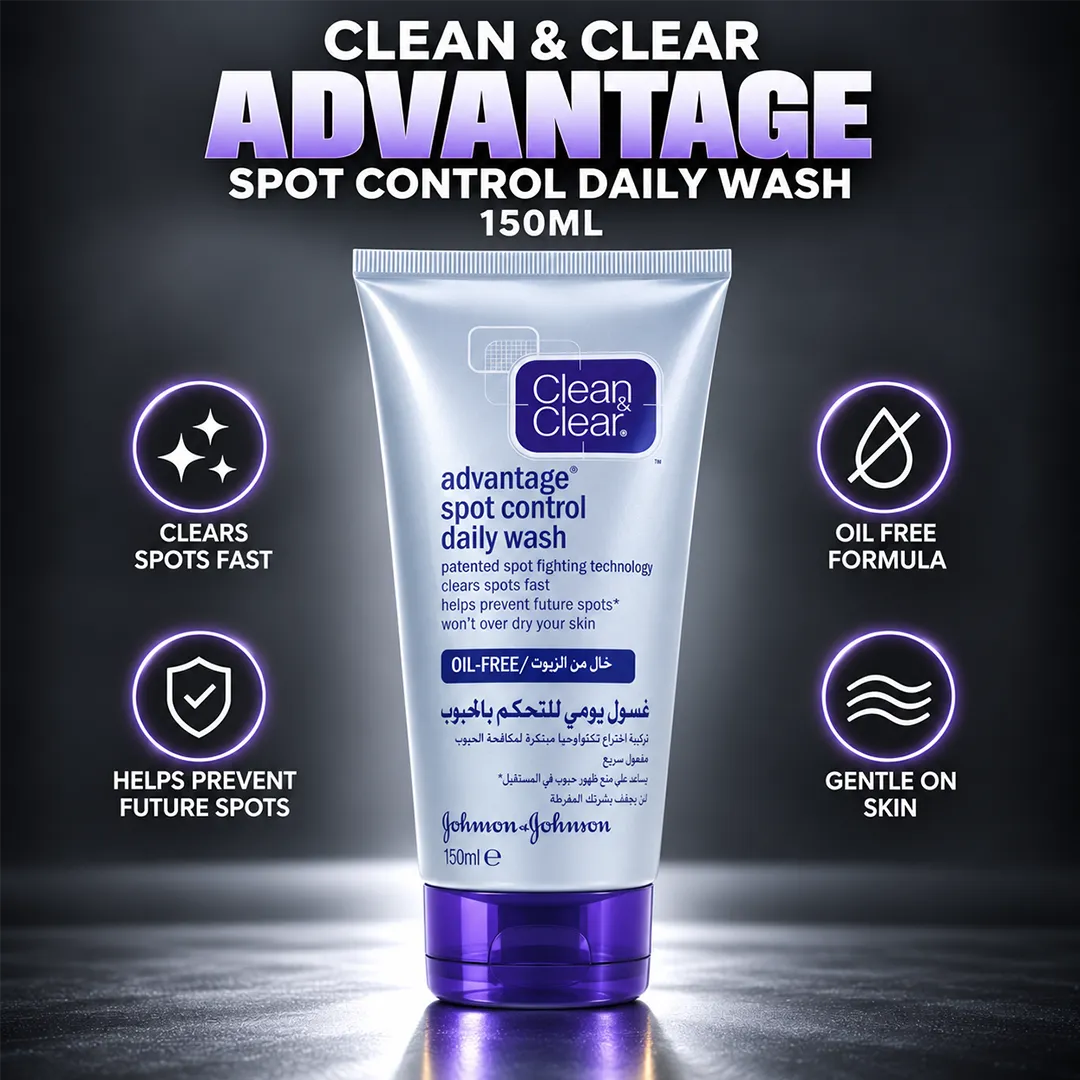 CLEAN CLEAR ADVANTAGE SPOT CONTROL F W 150ML
