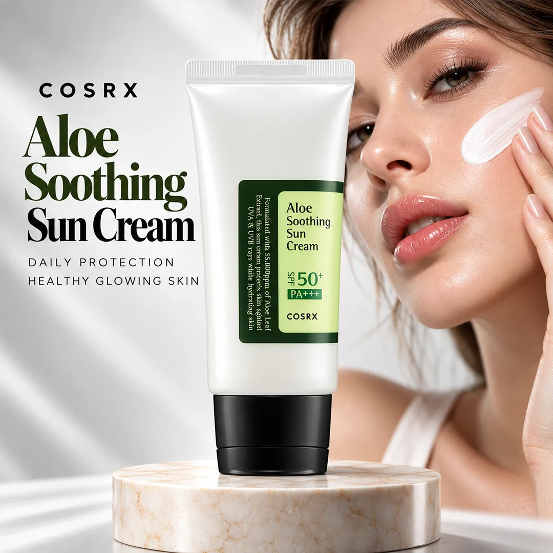 COSRX ALOE SOOTHING SUN CREAM SPF 50 50ML