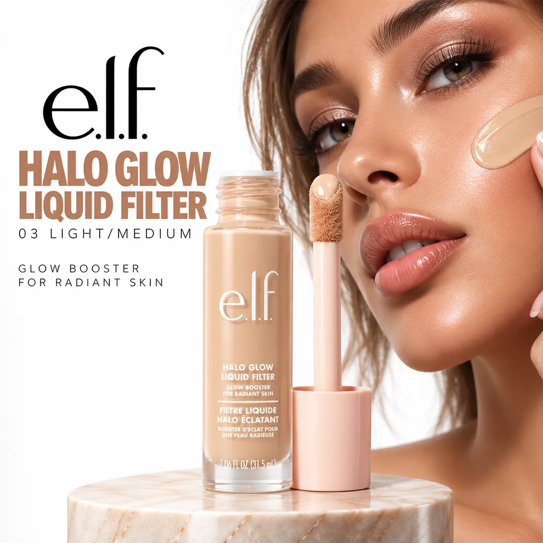 ELF HALO GLOW LIQUID FILTER 03 LIGHT/MEDIUM