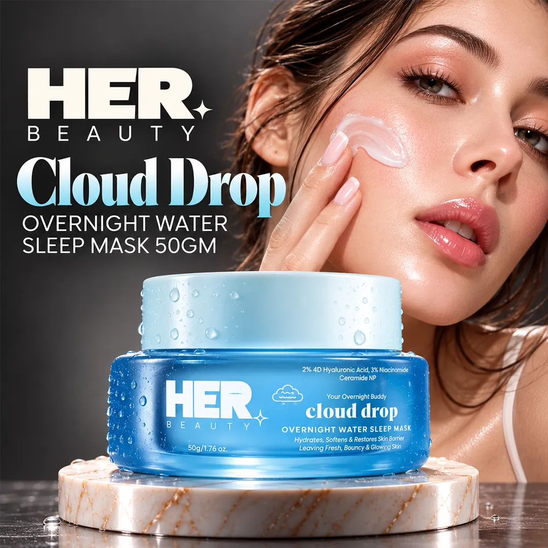 HER BEAUTY CLOUD DROP OVERNIGHT WATER SLEEP MASK 50GM