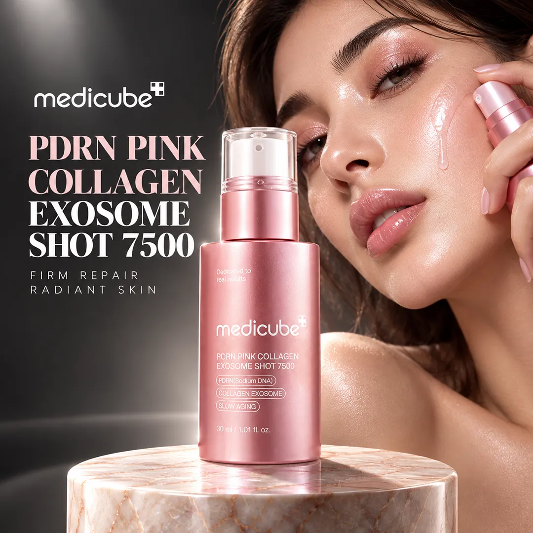 MEDICUBE PDRN PINK COLLAGEN EXOSOME SHOT 7500 30ML