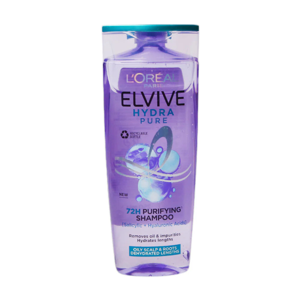 LOREAL ELVIVE SHAMPOO 250ML HYDRA PURE PURIFYING