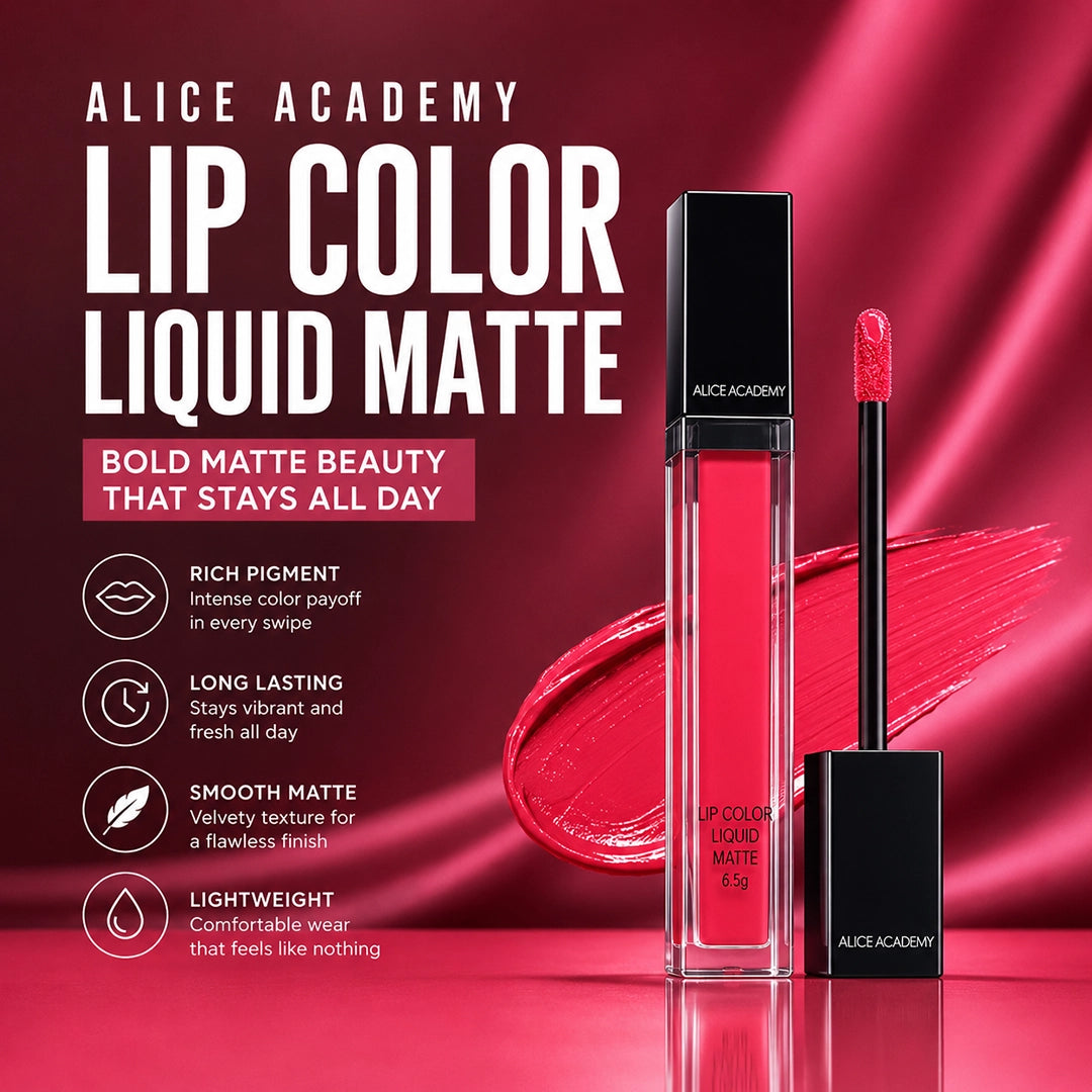ALICE ACADEMY LIP COLOR LIQUID MATTE
