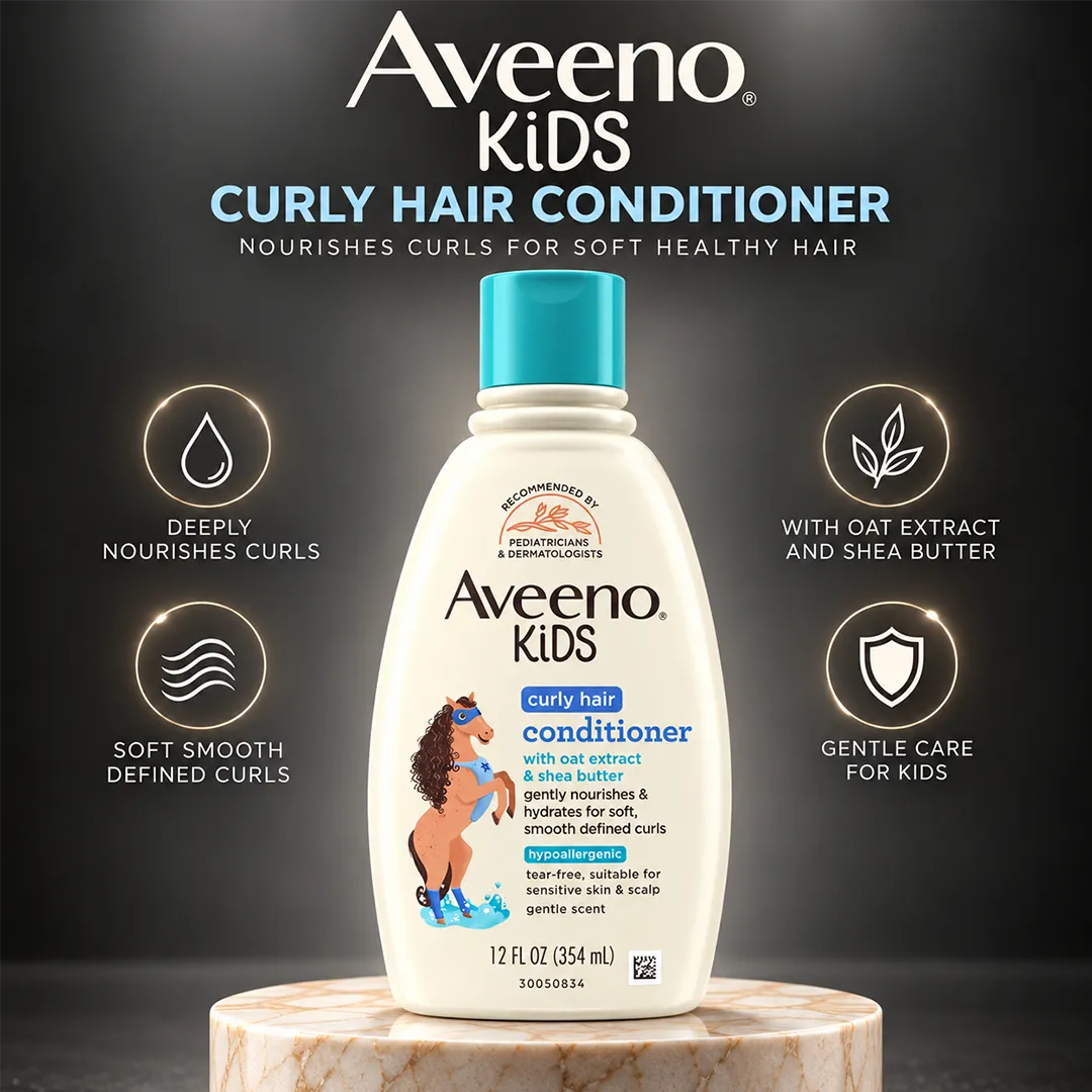AVEENO KIDS CURLY HAIR CONDITIONER 354ML