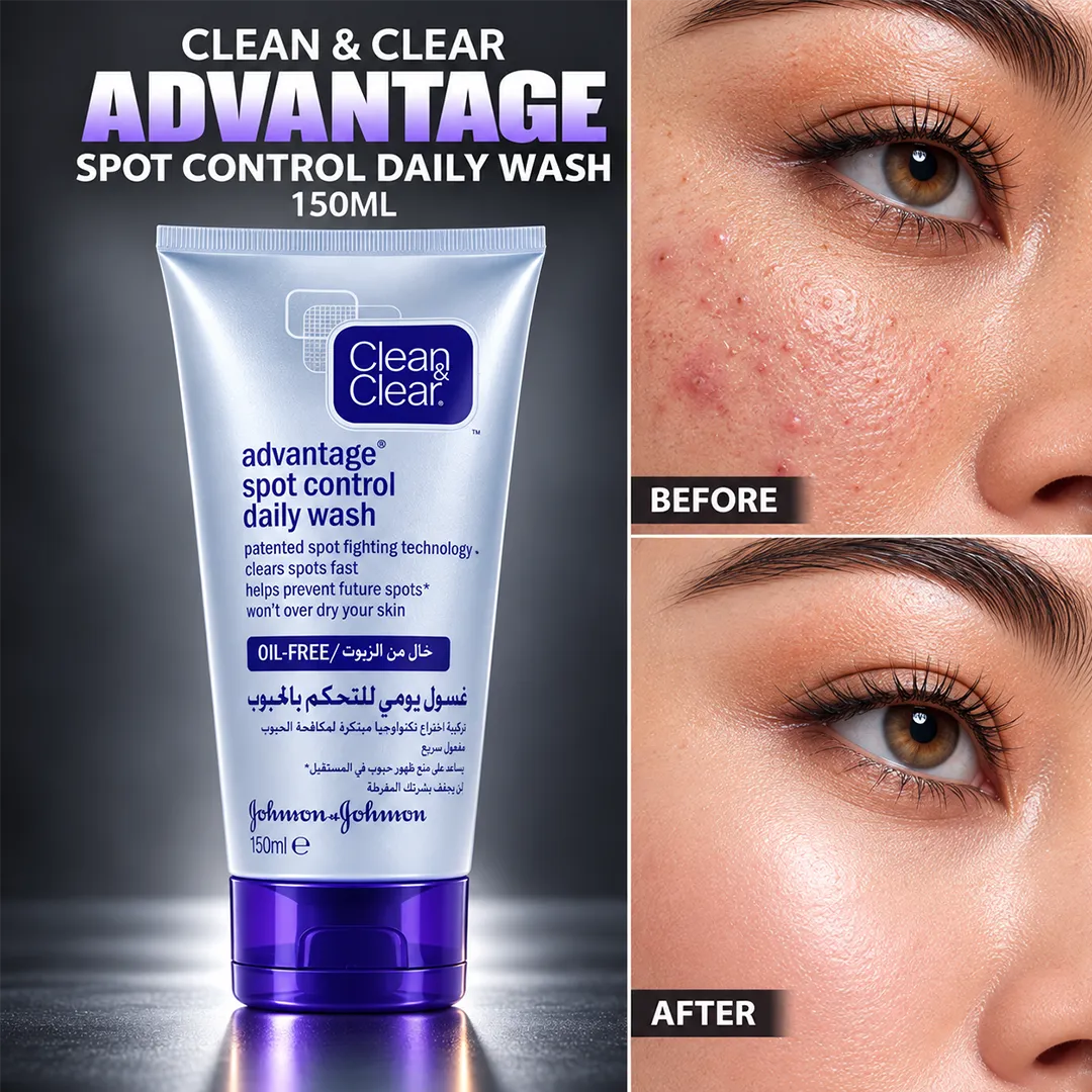 CLEAN CLEAR ADVANTAGE SPOT CONTROL F W 150ML
