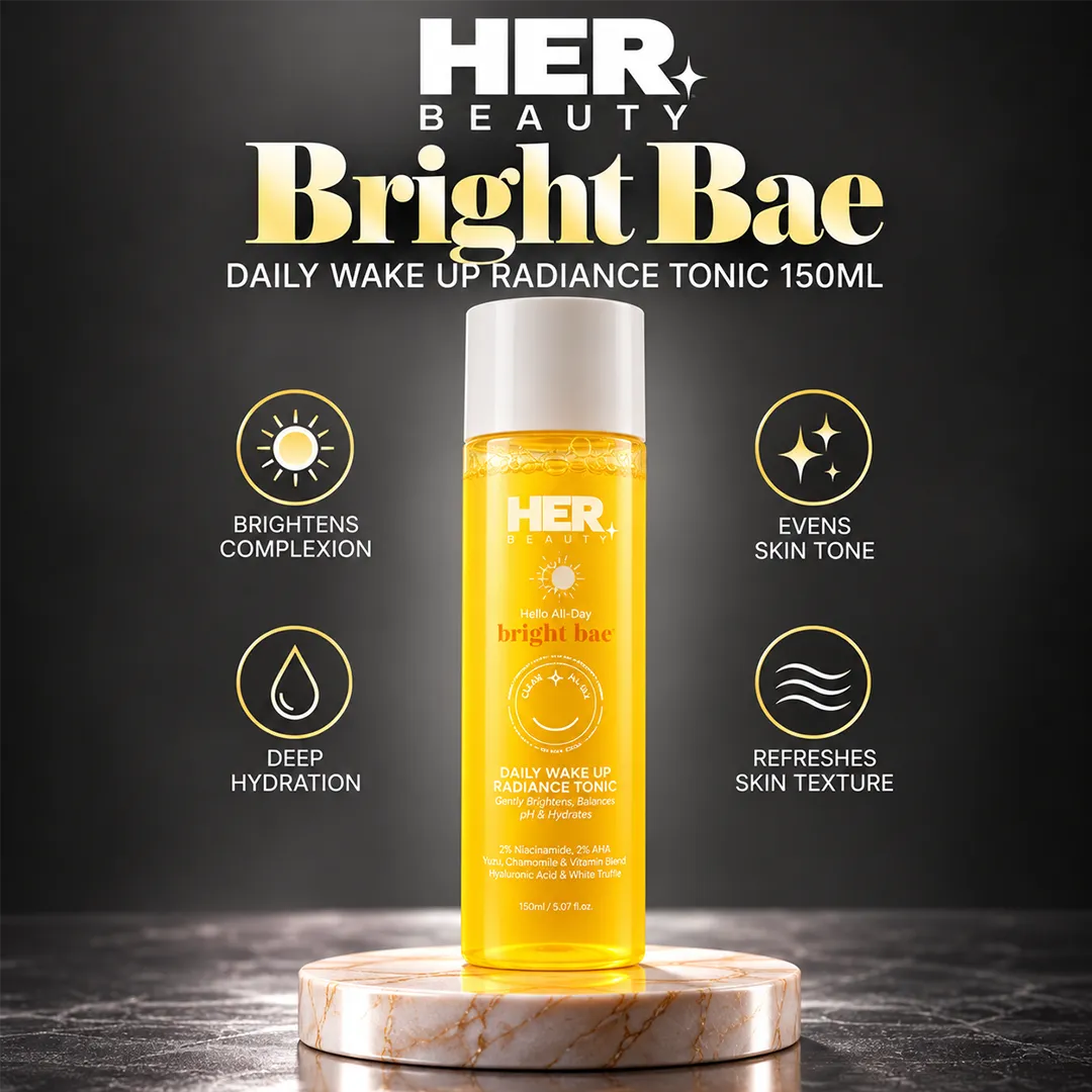 HER BEAUTY BRIGHT BAE DAILY WAKE UP RADIANC TONIC 150ML