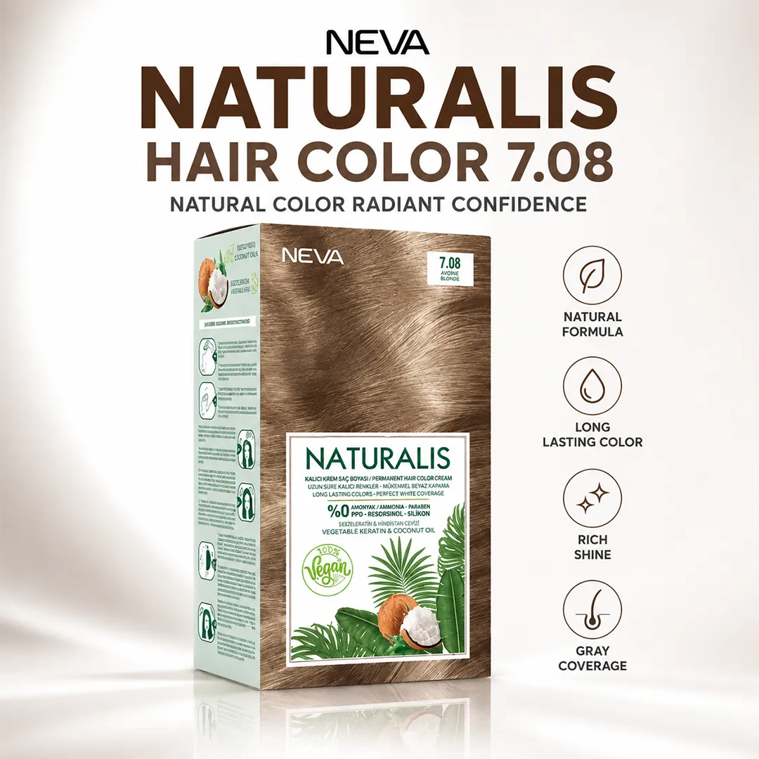 NEVA NATURALIS HAIR COLOR 7.08