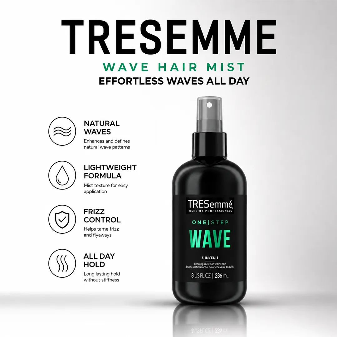 TRESEMME WAVE HAIR MIST 236ML
