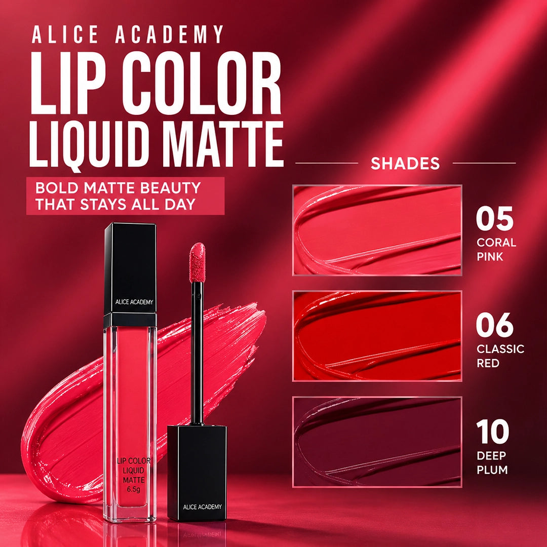 ALICE ACADEMY LIP COLOR LIQUID MATTE