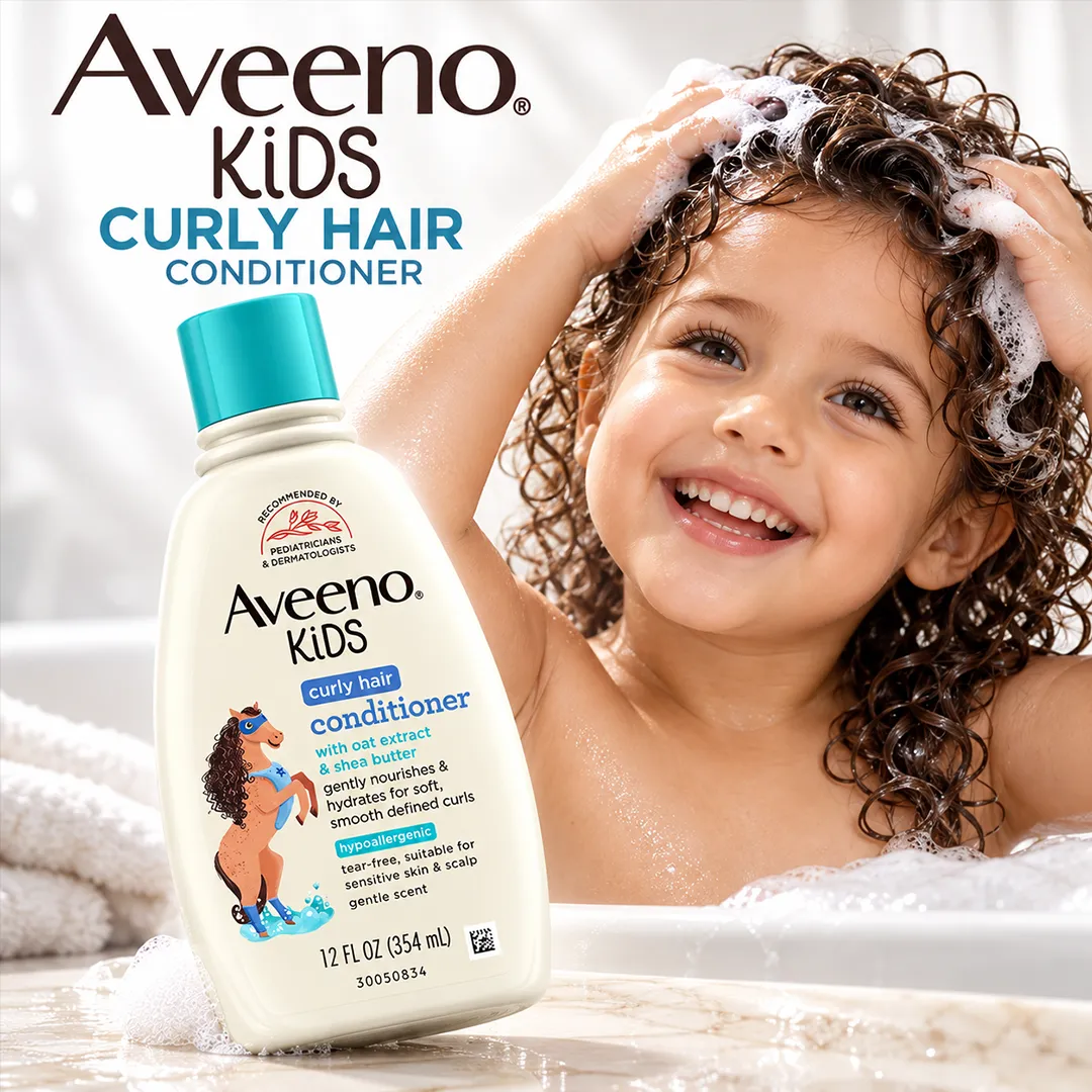 AVEENO KIDS CURLY HAIR CONDITIONER 354ML