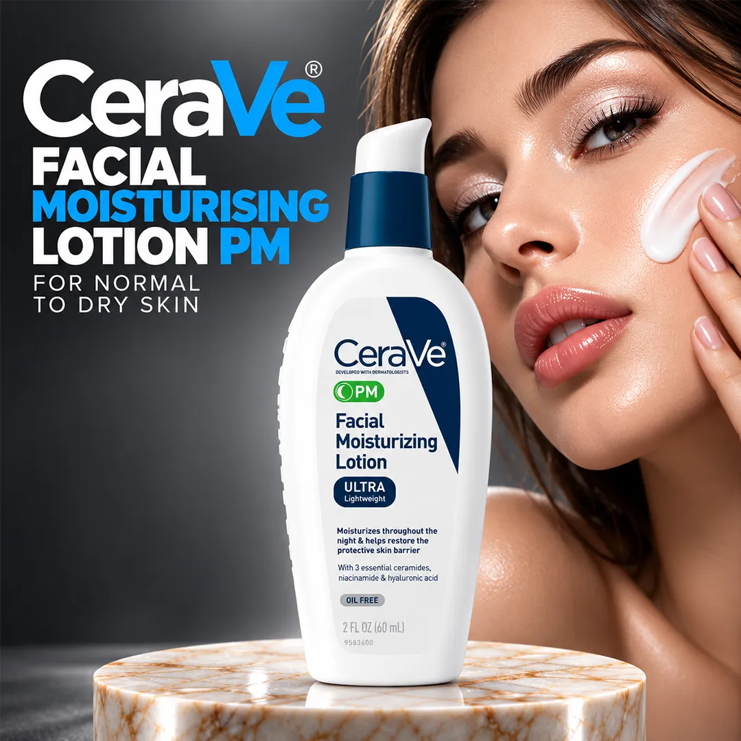 CERAVE FACIAL MOISTURISING LOTION PM 60ML