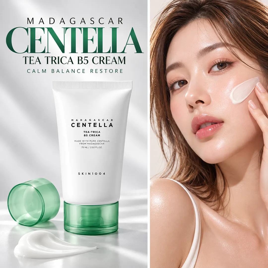 MADAGASCAR CENTELLA TEA TRICA B5 CREAM 75ML