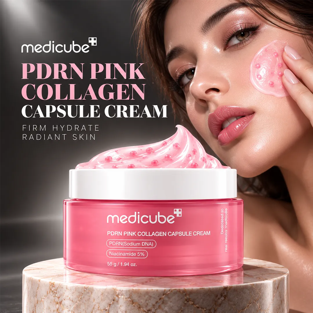 MEDICUBE PDRN PINK COLLAGEN CAPSULE CREAM 55GM