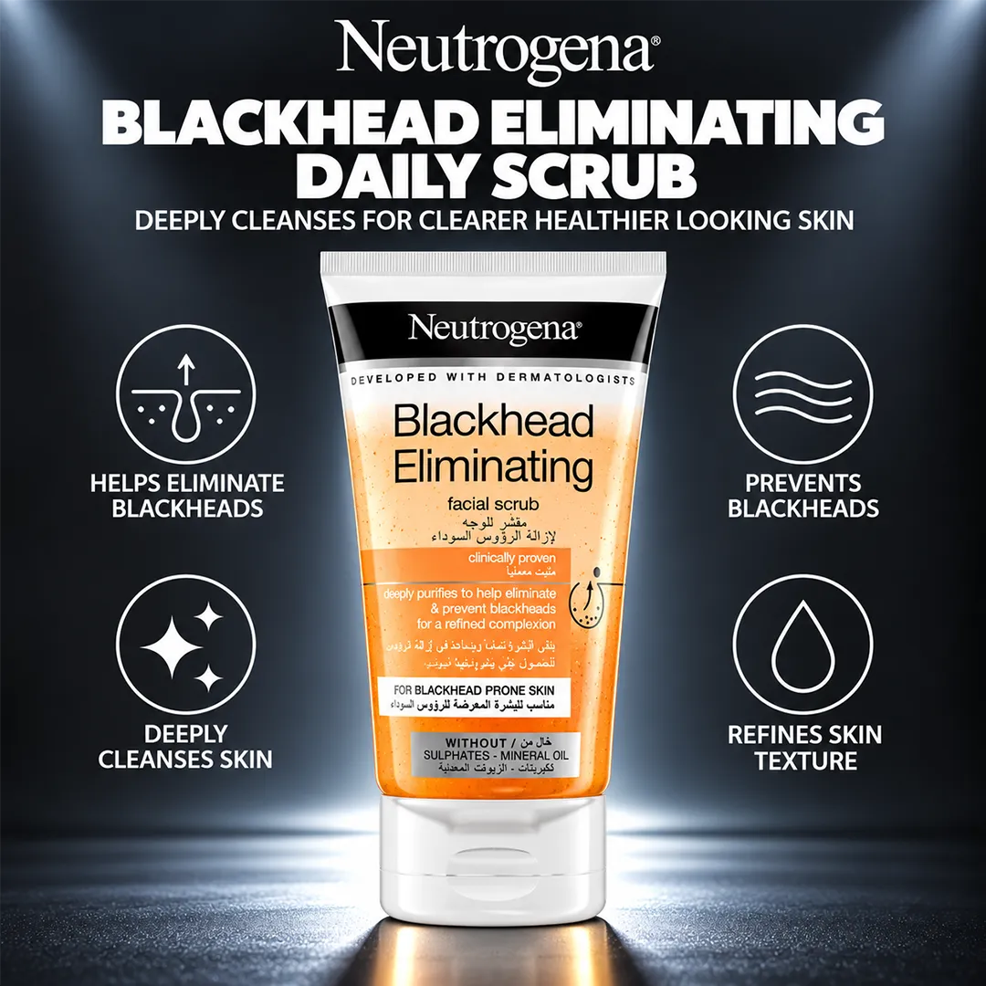 NEUTROGENA BLACKHEAD ELIMINATING DAILY SCRUB 150ML