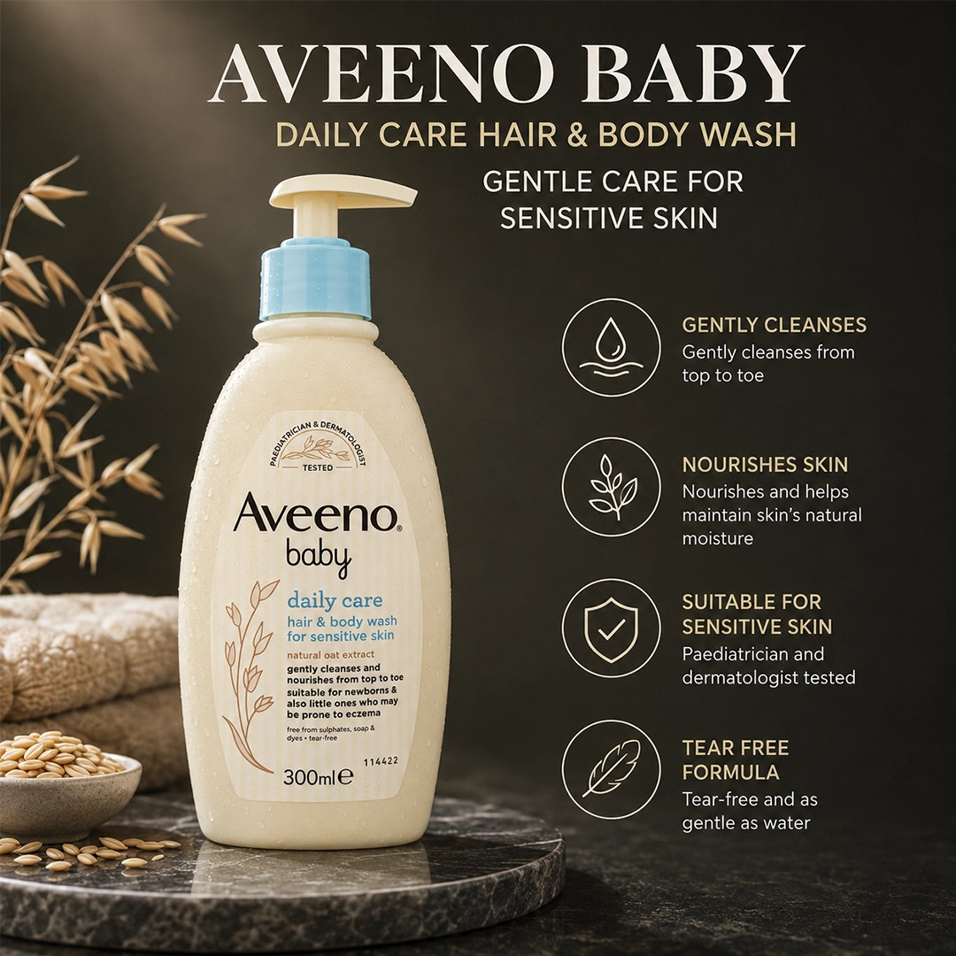 AVEENO BABY DAILY CARE HAIR BODY WASH