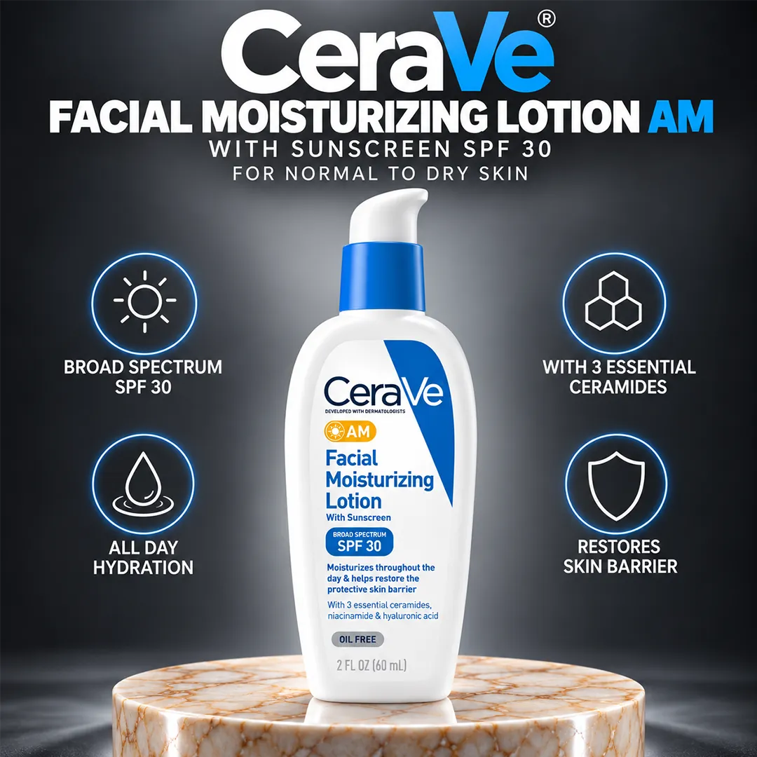 CERAVE FACIAL MOISTURIZING LOTION AM 60ML