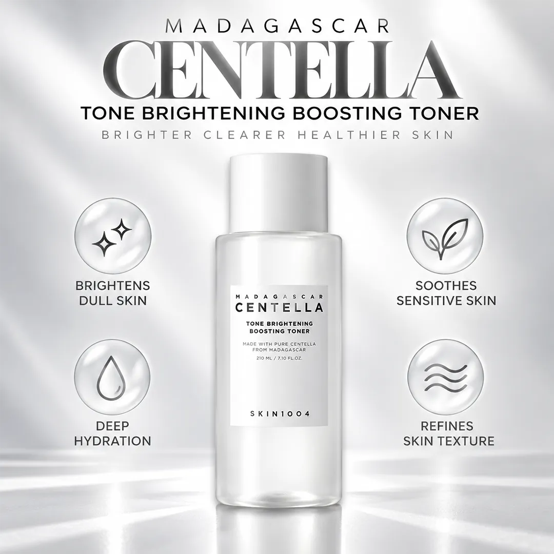 MADAGASCAR CENTELLA TONE BRIGHTENING BOOSTING TONER 210ML